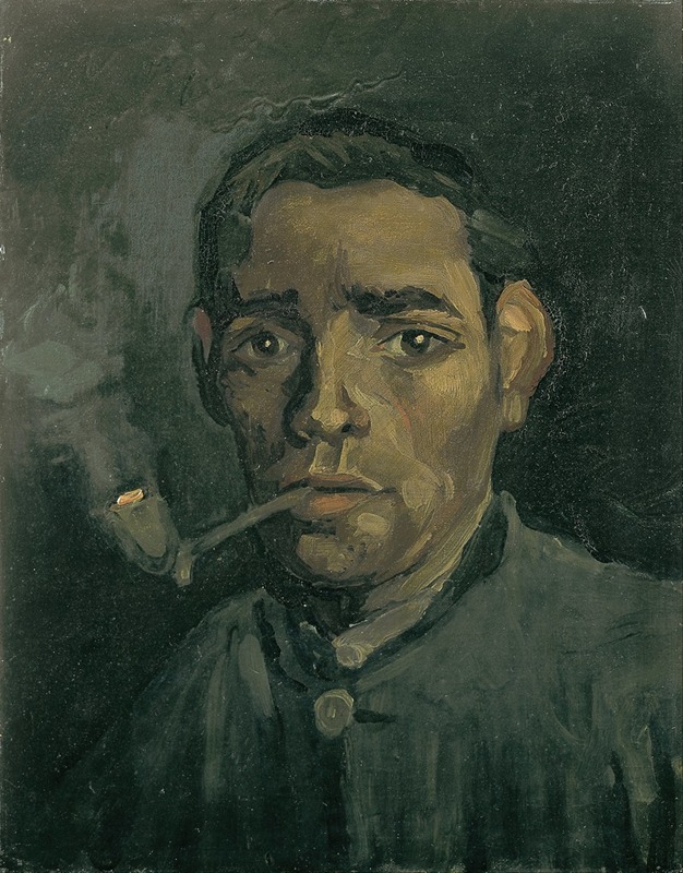 Vincent van Gogh's 'Head Of A Man' showcases his unique style.
