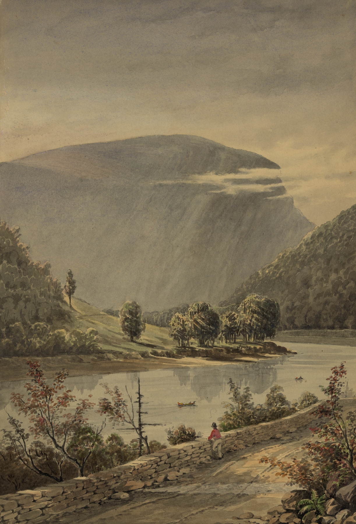 Delaware Water Gap, by James Fuller Queen, public domain