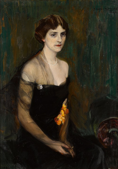 Portrait of Mrs. Orville E. Babcock by Joaquín Sorolla.