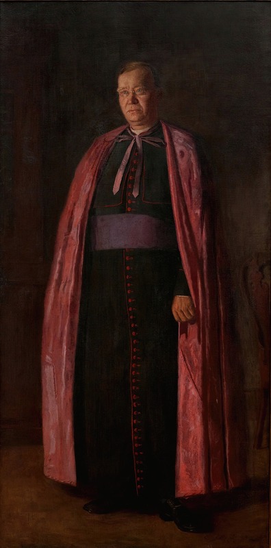 Portrait of Monsignor James F. Loughlin by Thomas Eakins.