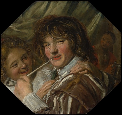 Frans Hals' 'The Smoker' captures a moment of leisure with vivid colors and expressive brushwork.