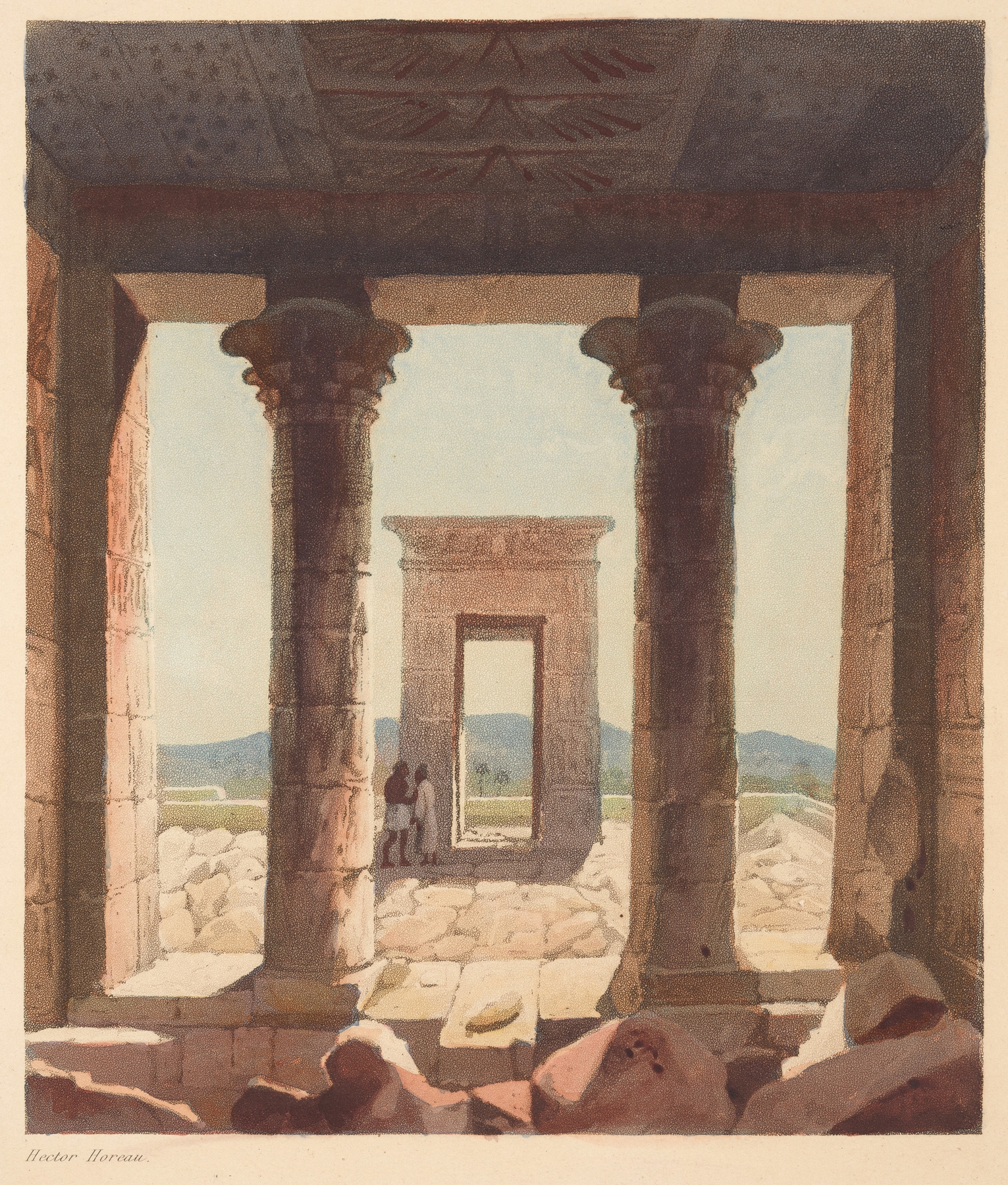 Dandour, by Hector Horeau, public domain