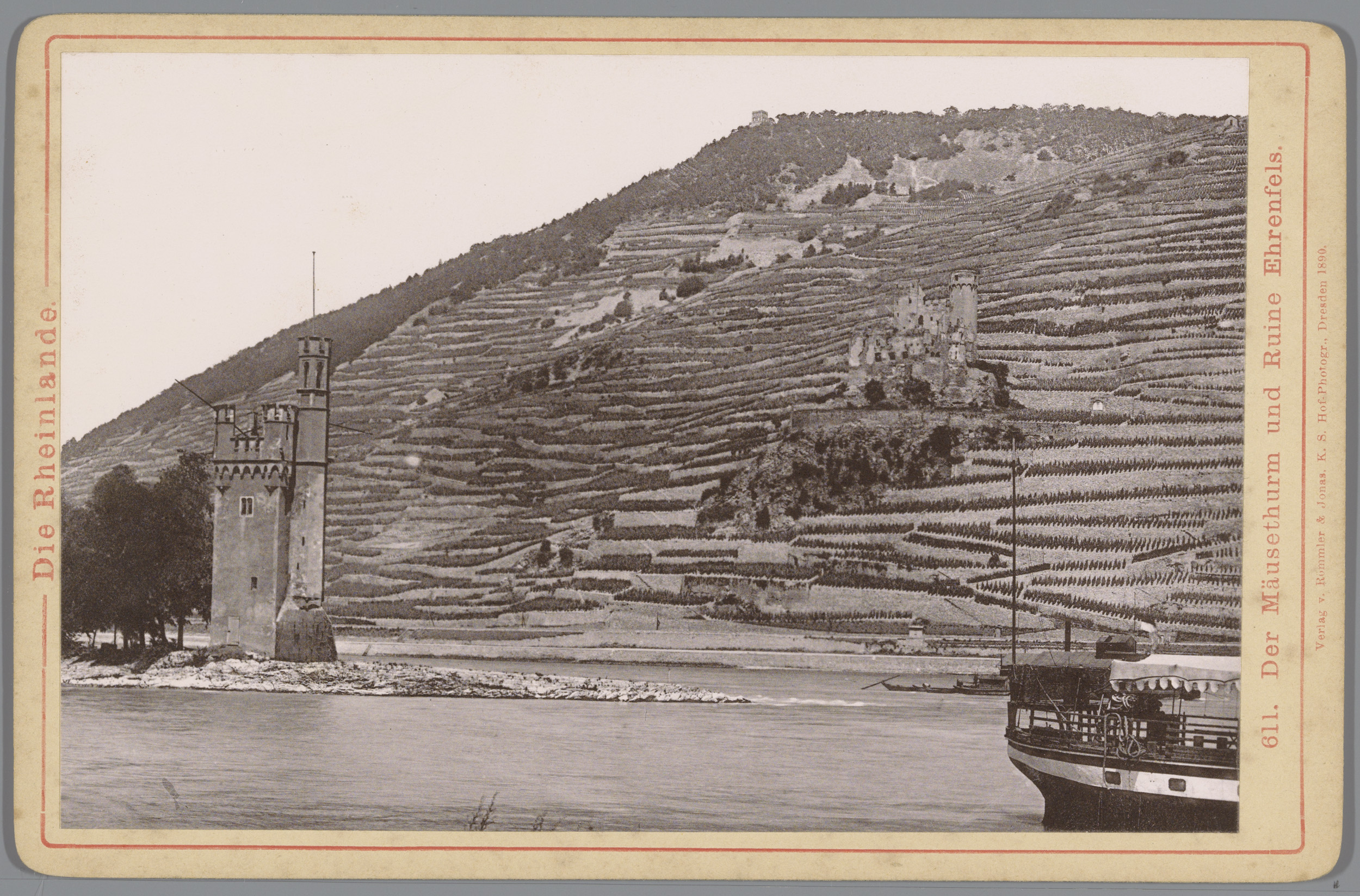 Fortress of Mäusethurm by Unknown Artist, 1890