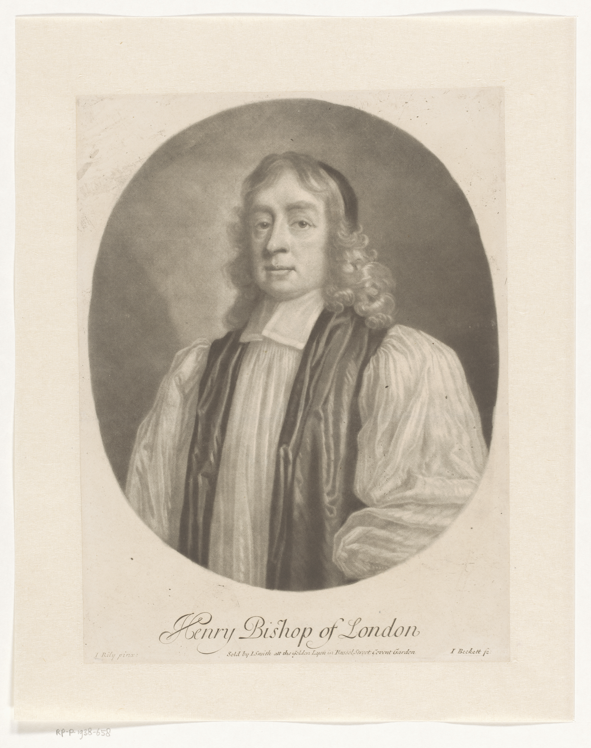 Portrait of Henry Compton, paper artwork by Isaac Beckett