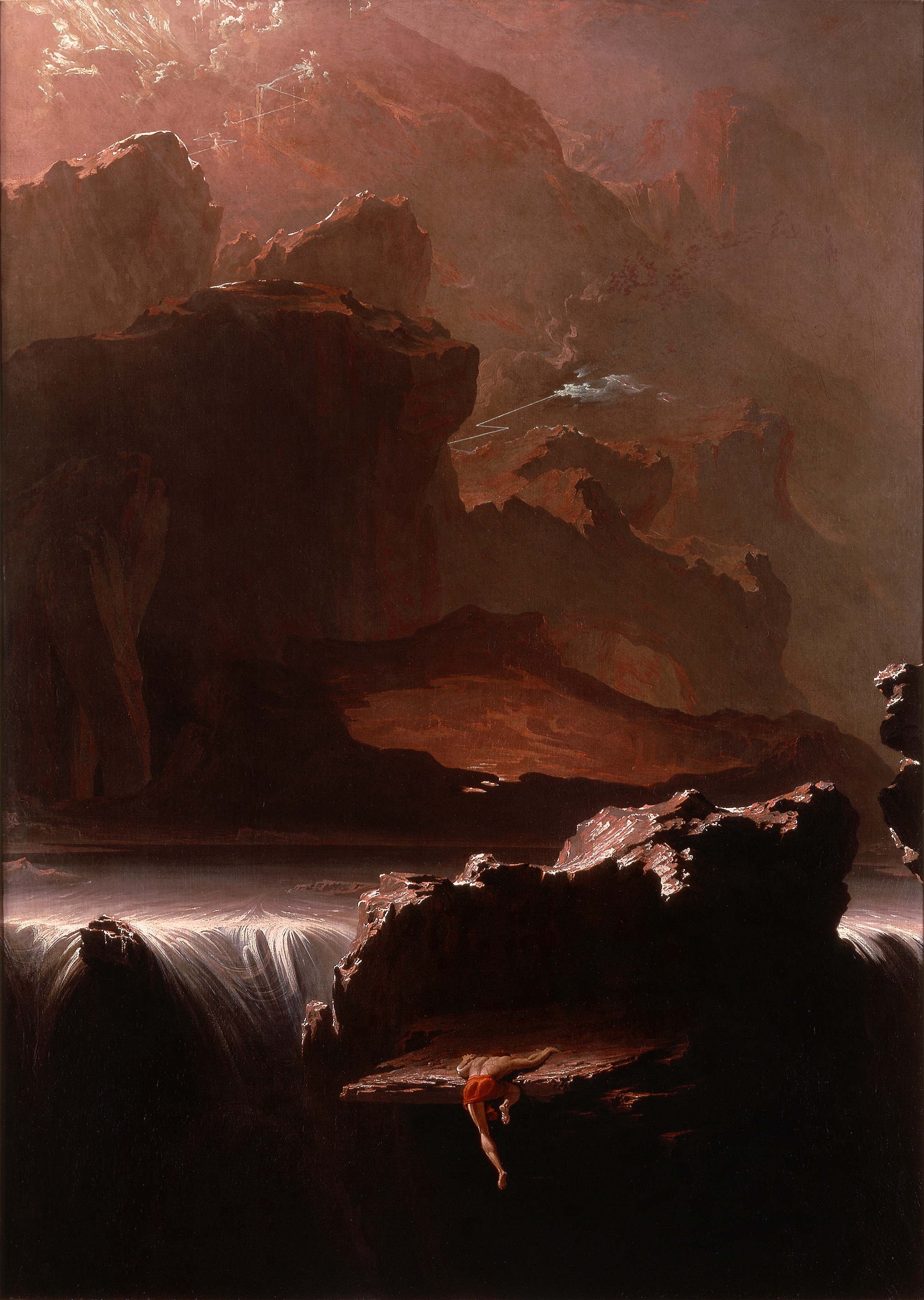 Sadak in Search of the Waters of Oblivion, by John Martin, public domain