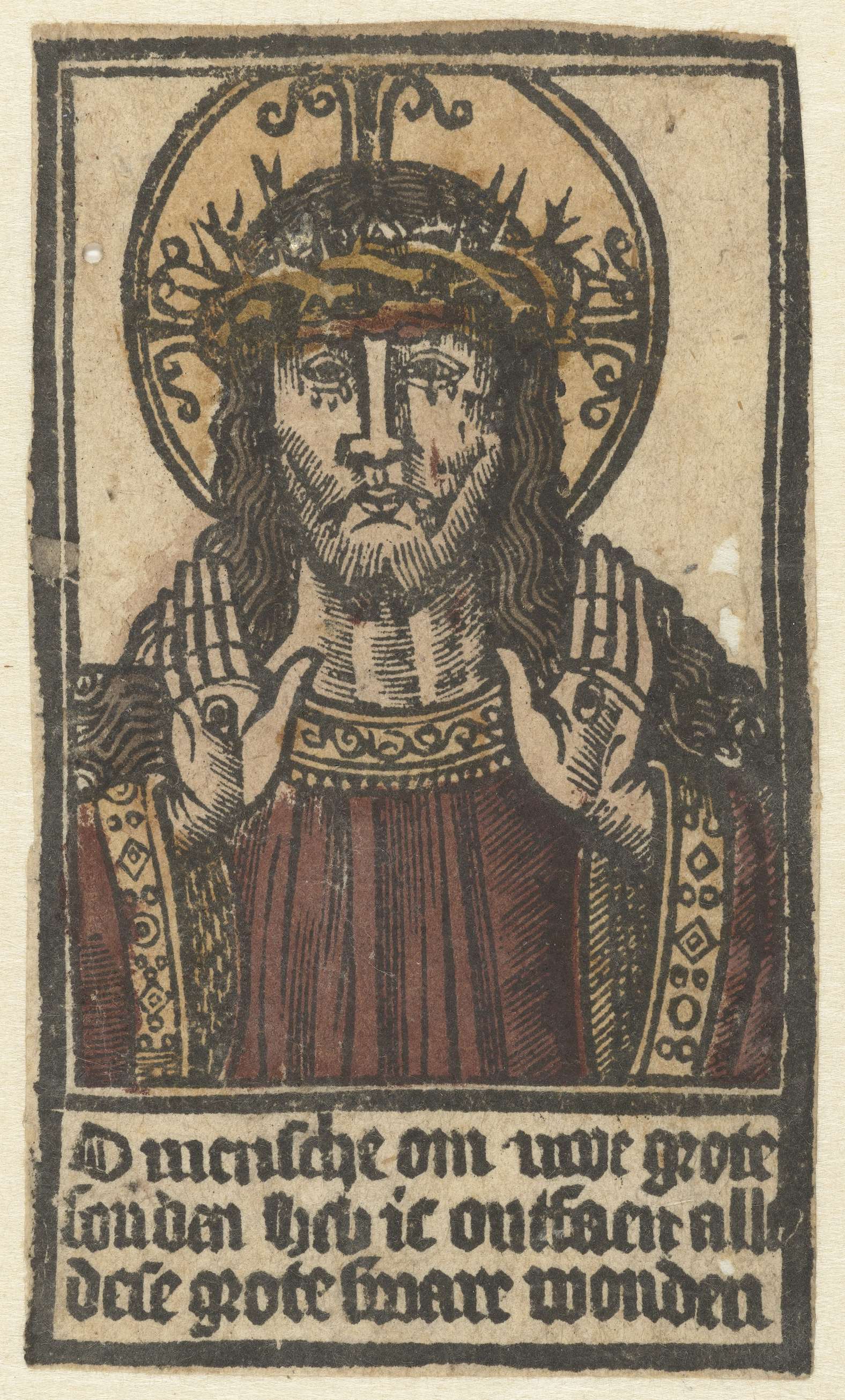 Portrait of a contemplative figure in somber tones by Unknown Artist