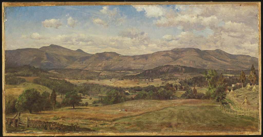 Landscape of The Catskill Mountains, oil on canvas by Charles Herbert Moore