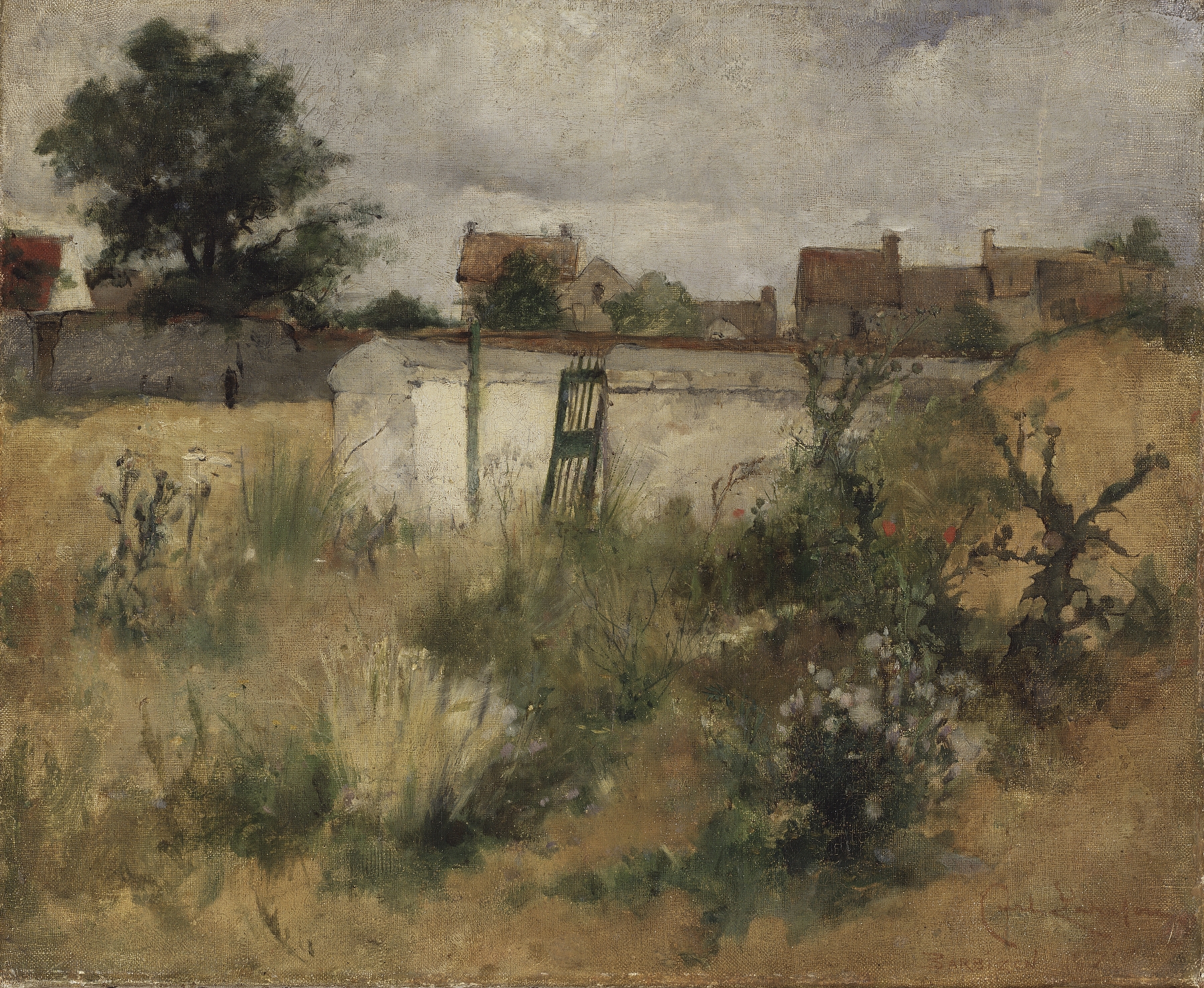 Landscape Study from Barbizon, by Carl Larsson, public domain