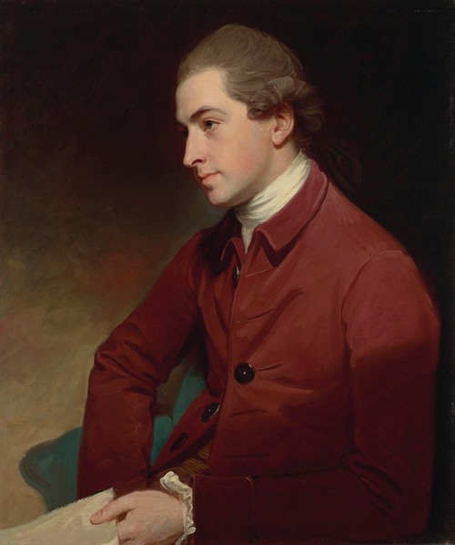 Portrait of Sir Thomas Frankland by George Romney.