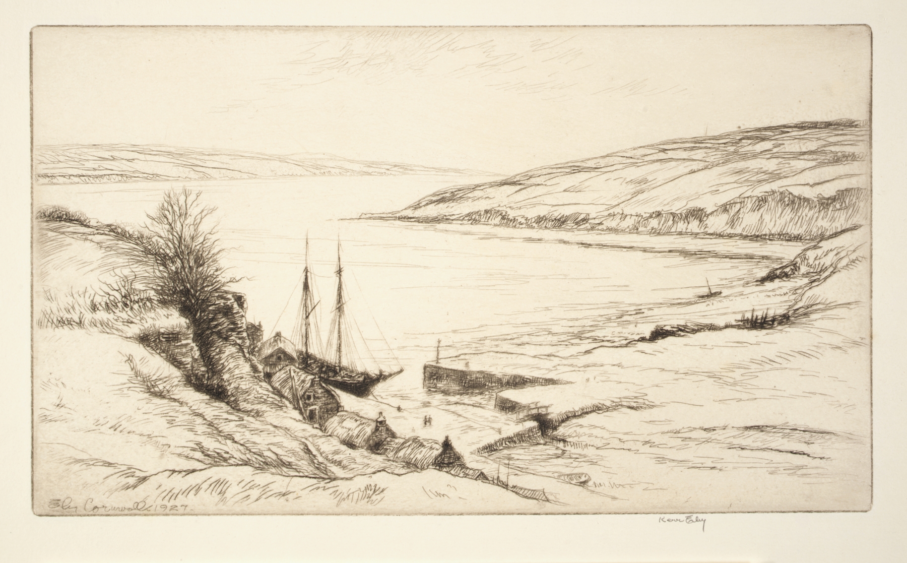 Cornwall, by Kerr Eby, public domain