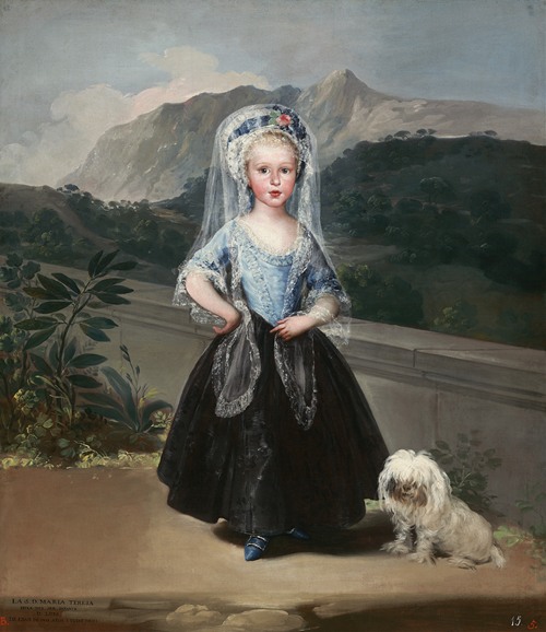 Portrait of María Teresa de Borbón y Vallabriga by Francisco de Goya.