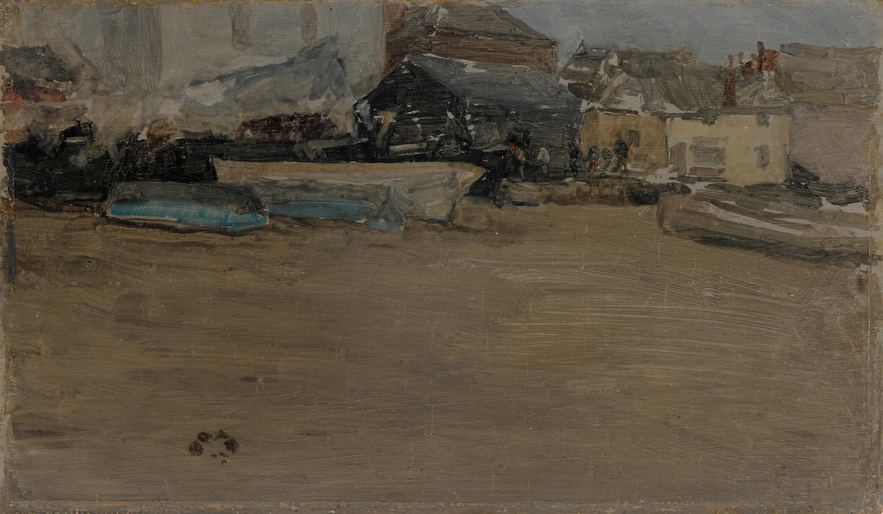 Low Tide, by James Abbott McNeill Whistler, public domain