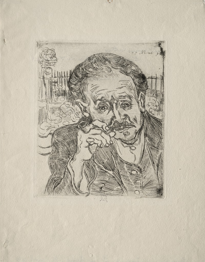 Vincent van Gogh's 'Dr. Gachet' is a poignant portrait of the physician who cared for him.