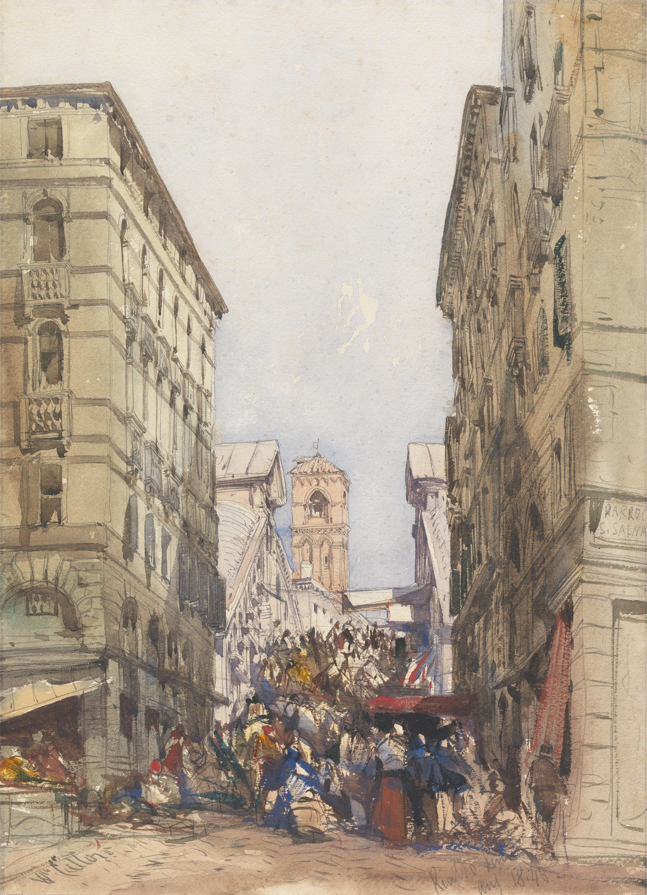 The Rialto, by William Callow, public domain