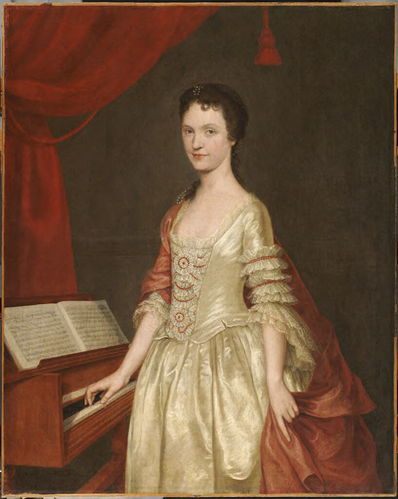 Portrait of Catherine Ross Gurney by Cosmo Alexander, oil on canvas