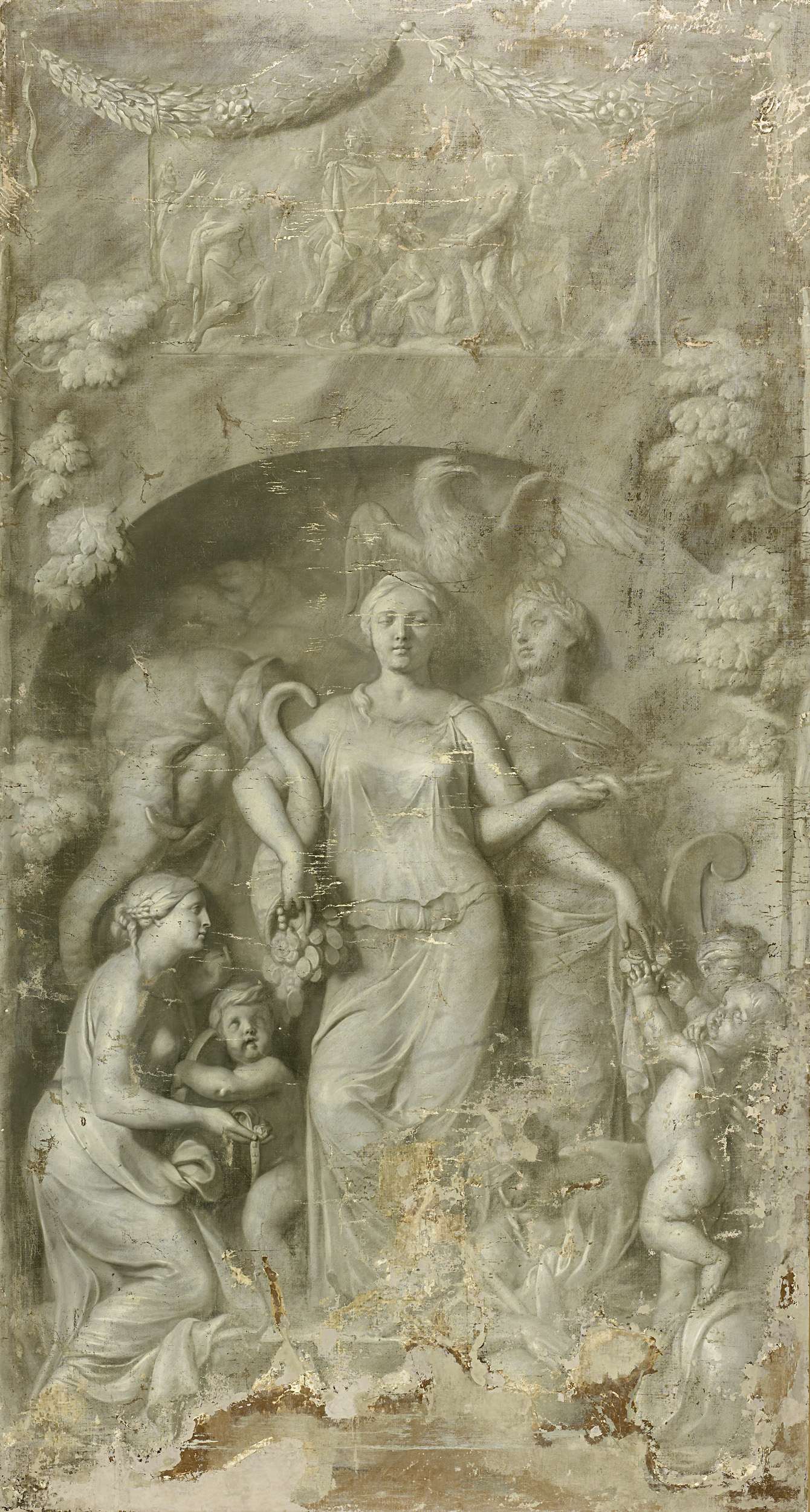 Allegory of Charity, by Gerard de Lairesse, public domain