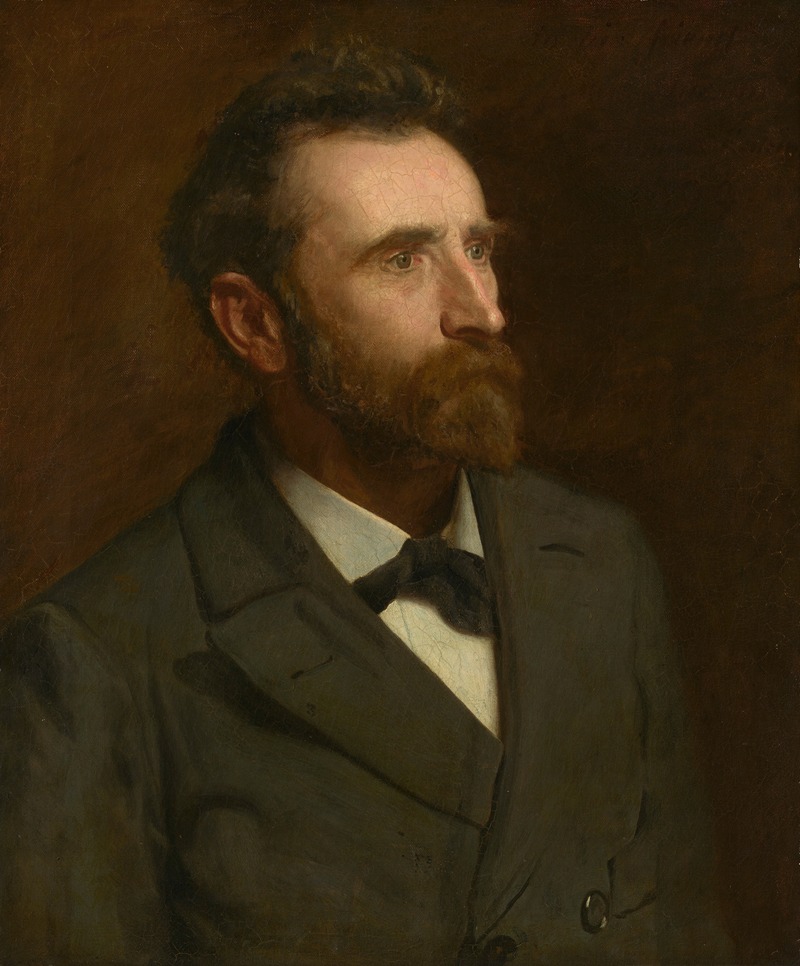 Portrait of Louis Husson by Thomas Eakins.