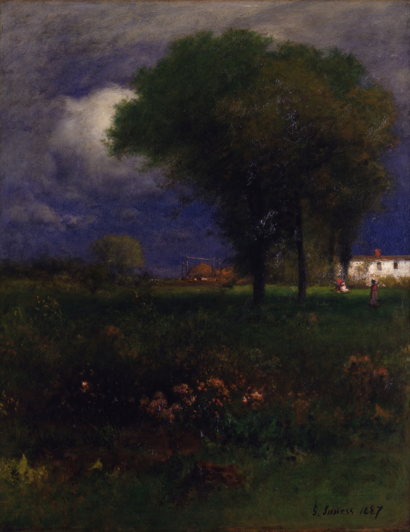 September Afternoon, by George Inness, public domain