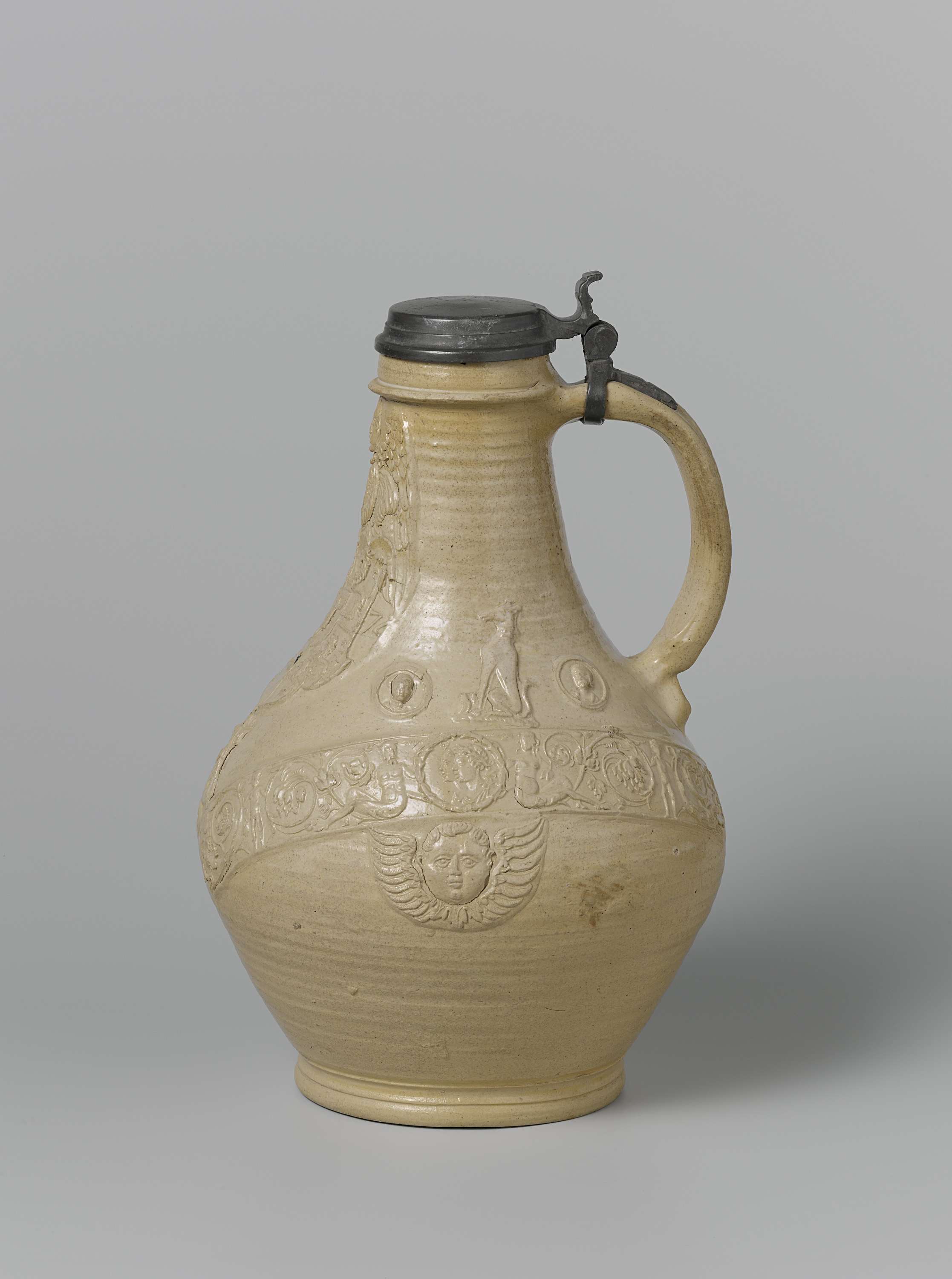 Still life jug with orange hues, 1574 by Anno Knütgen