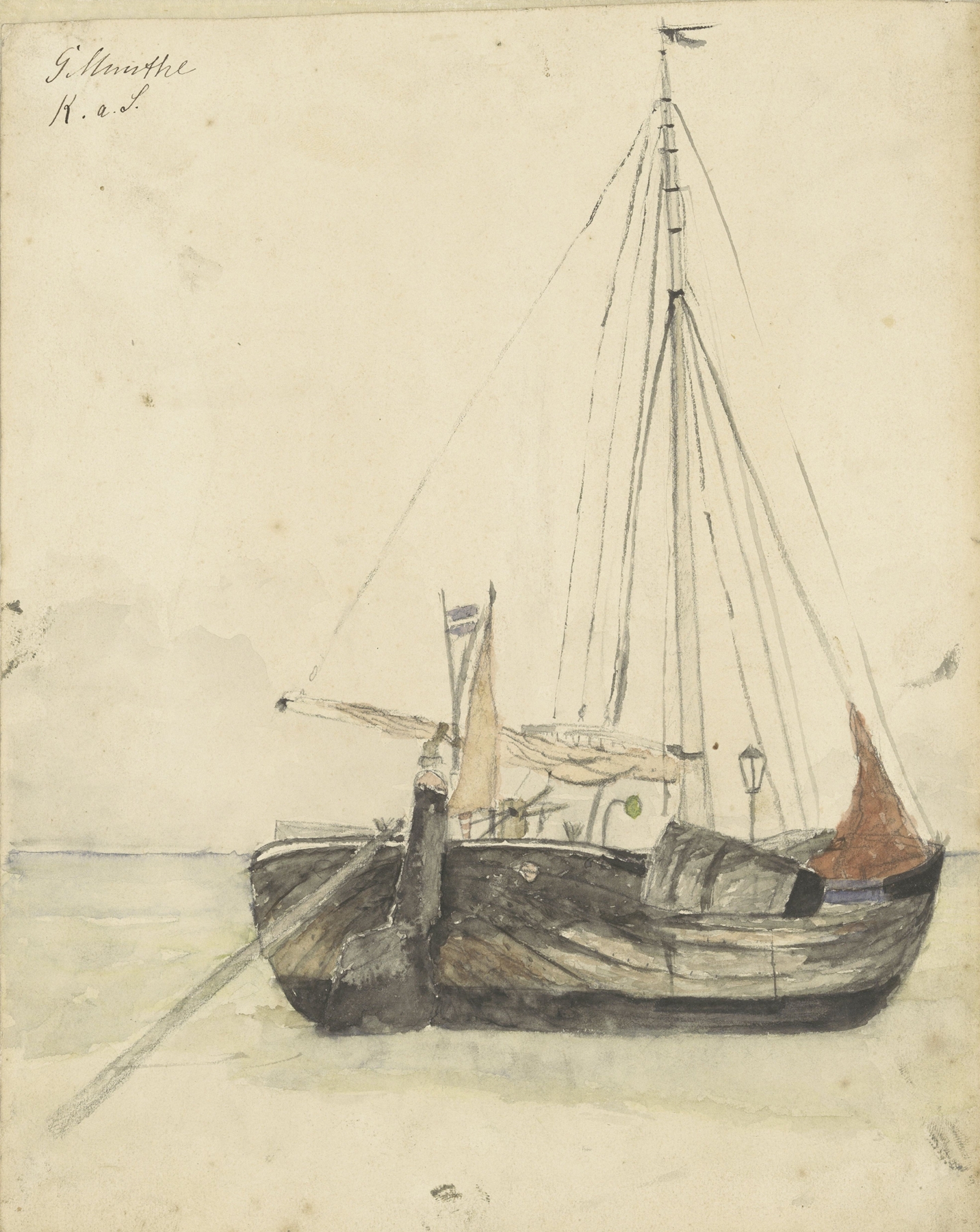 Visserspink te Katwijk, by Gerhard Munthe, public domain