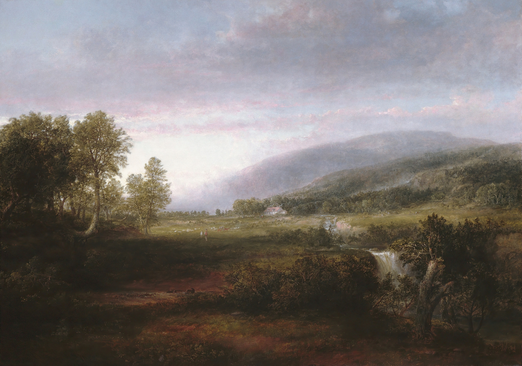 Spring Landscape, by Thomas Doughty, public domain