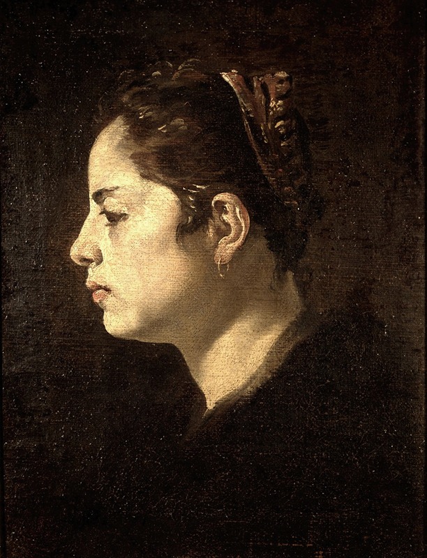 Cabeza de muchacha, by Diego Velázquez, public domain