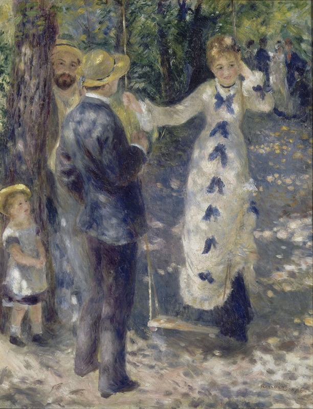 Renoir's 'The Swing' captures a joyful moment in a lush garden.