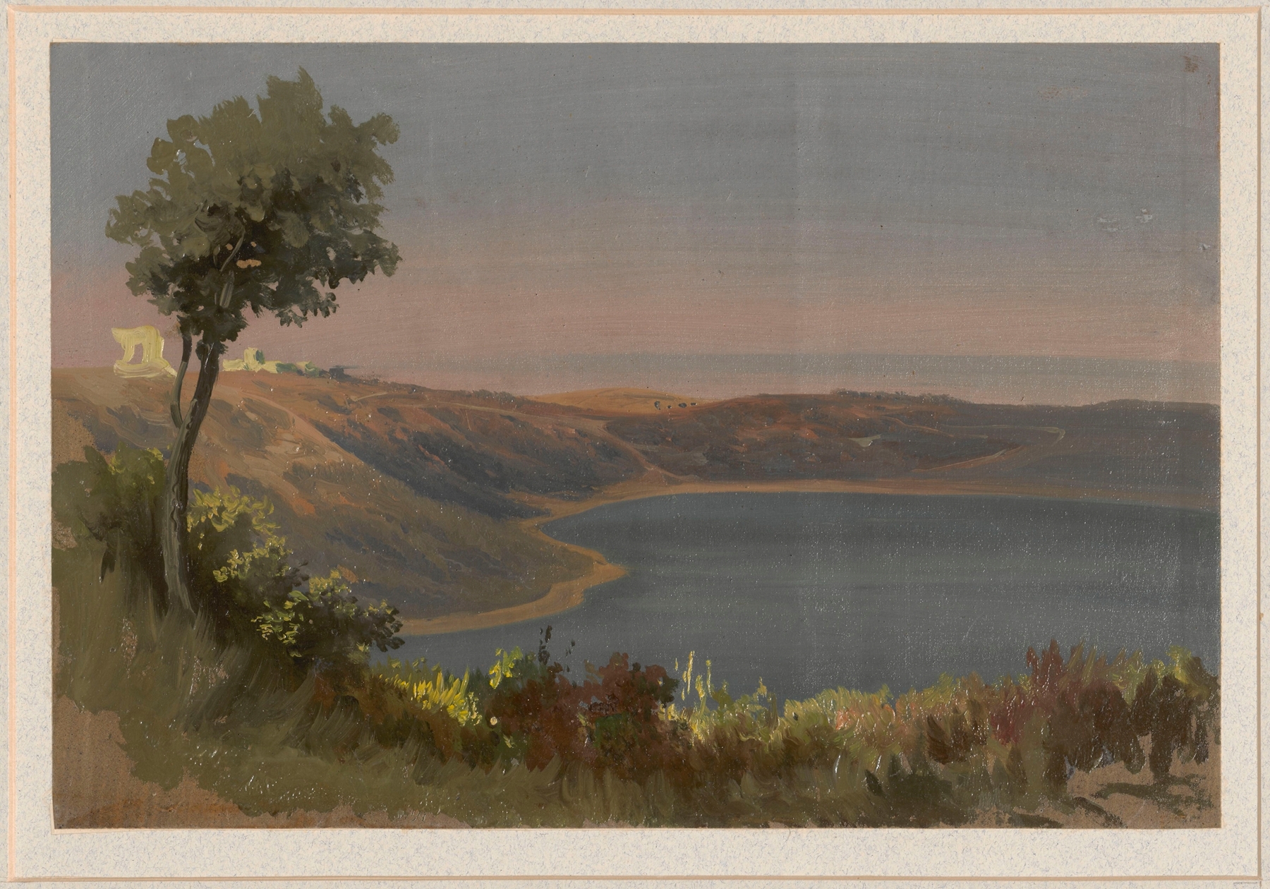 Lake Albano, by Arthur Blaschnik, public domain