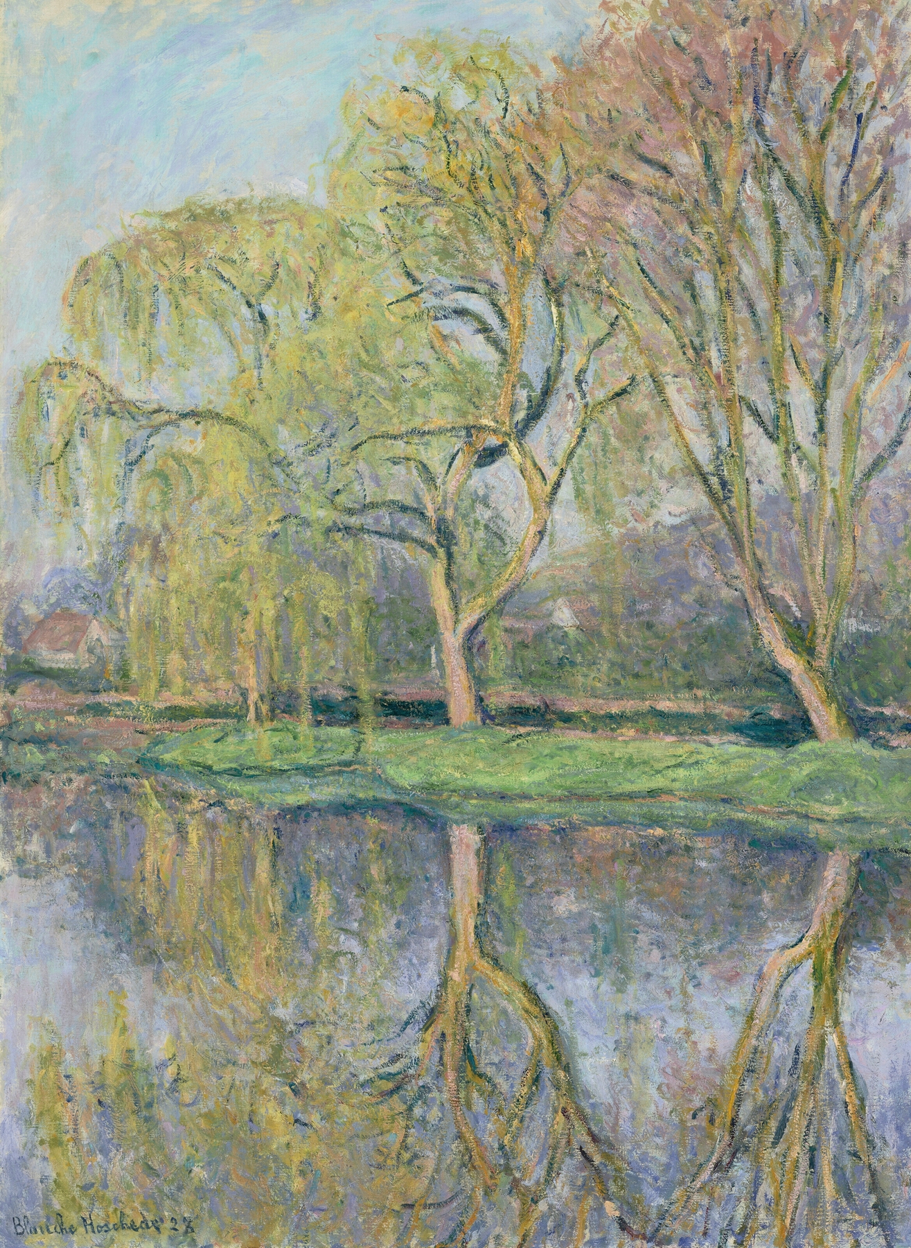 Le Printemps (Le bassin aux nymphéas à Giverny), by Blanche Hoschedé-Monet, public domain