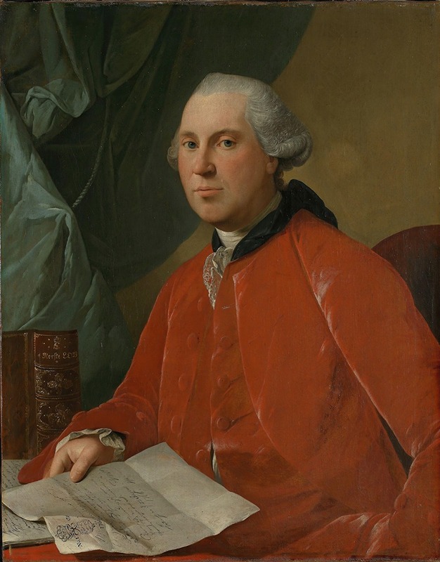 Portrait of Lauritz Christian Steen by Jens Juel.
