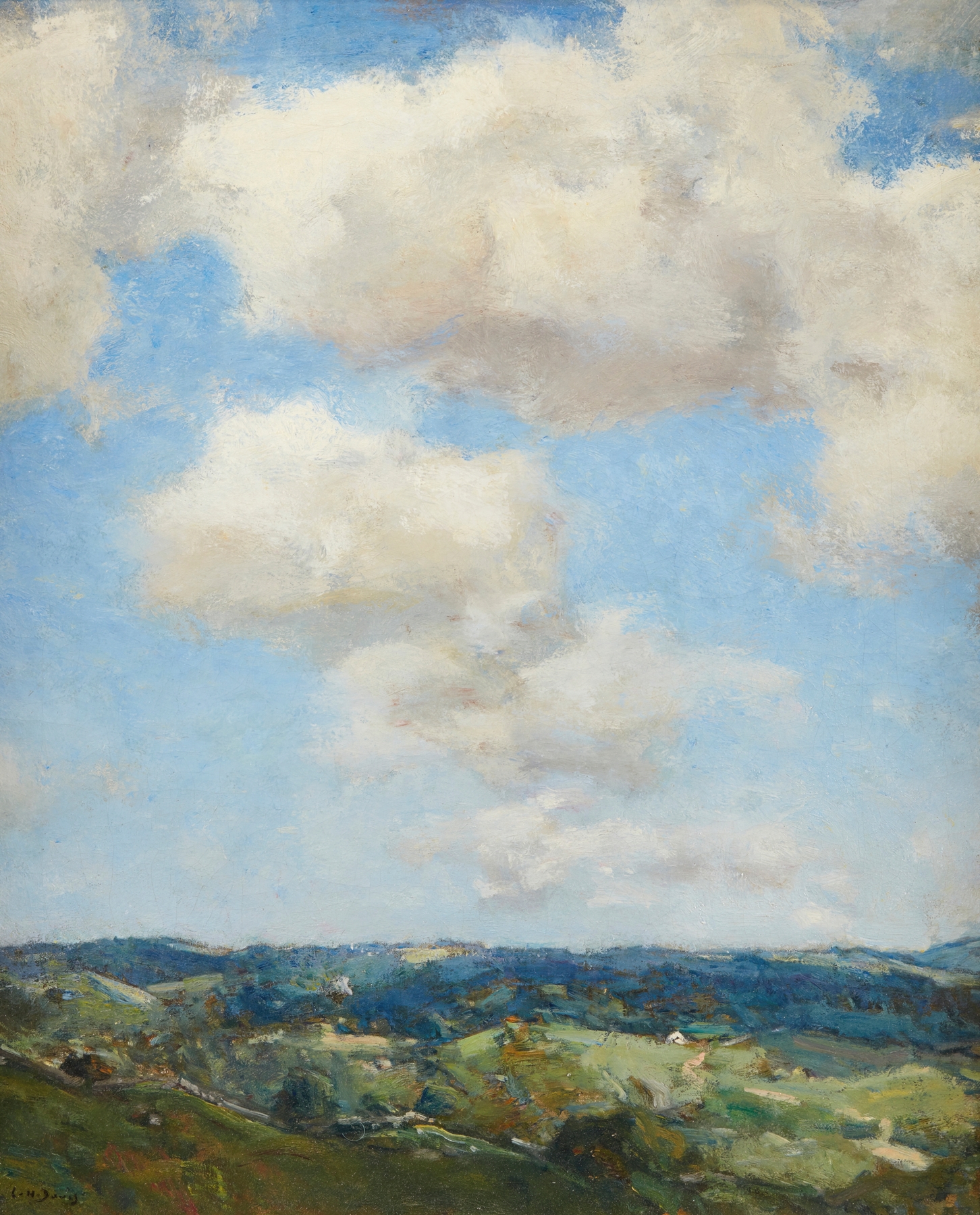 Summer Morning, by Charles Harold Davis, public domain