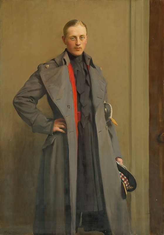 Portrait of 2nd Lieutenant William Gilbert Houldsworth by George Spencer Watson.
