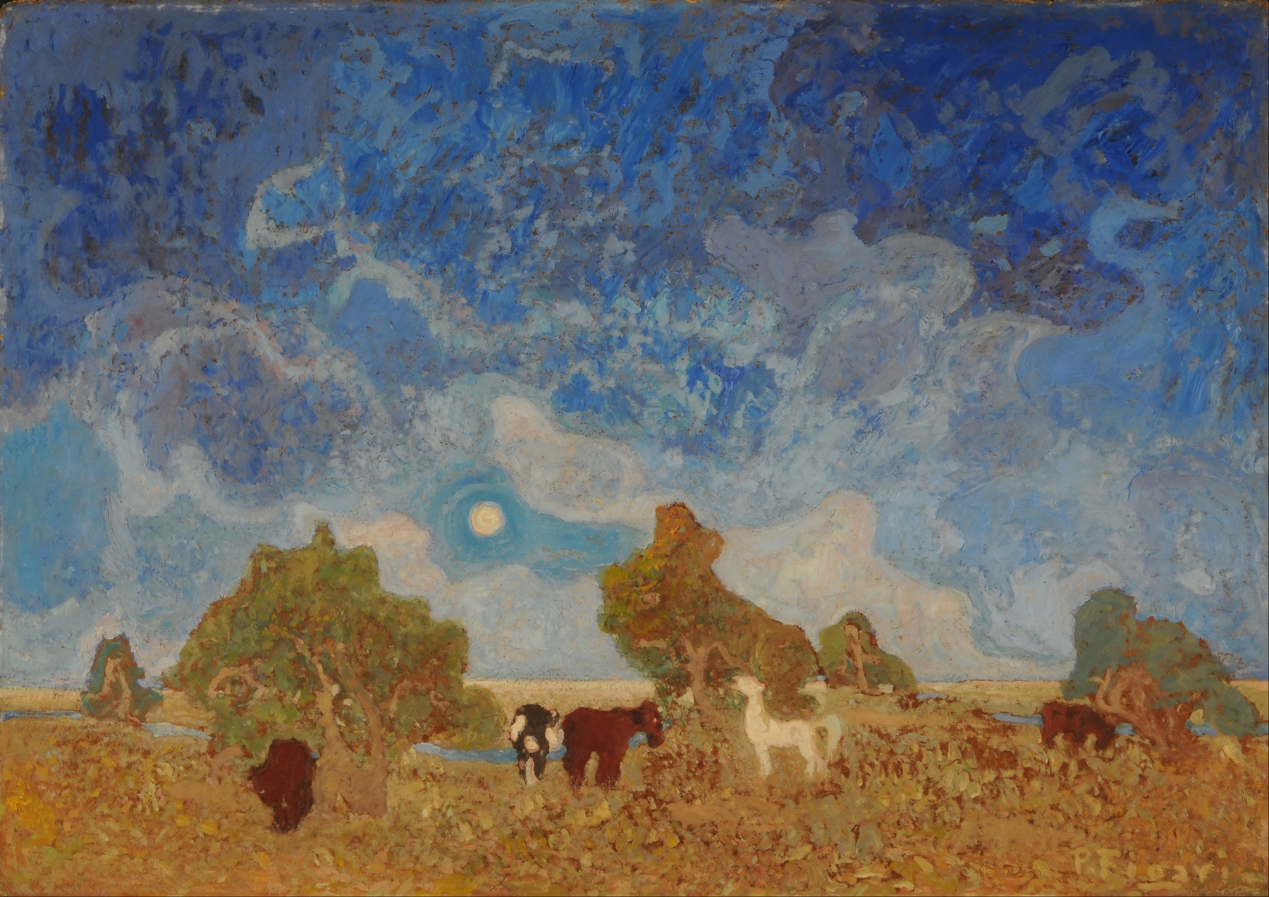 Pampa, by Pedro Figari, public domain