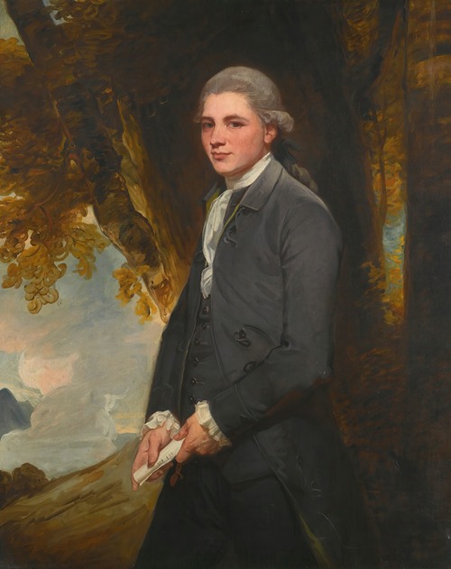 Portrait of John Redhead by George Romney.