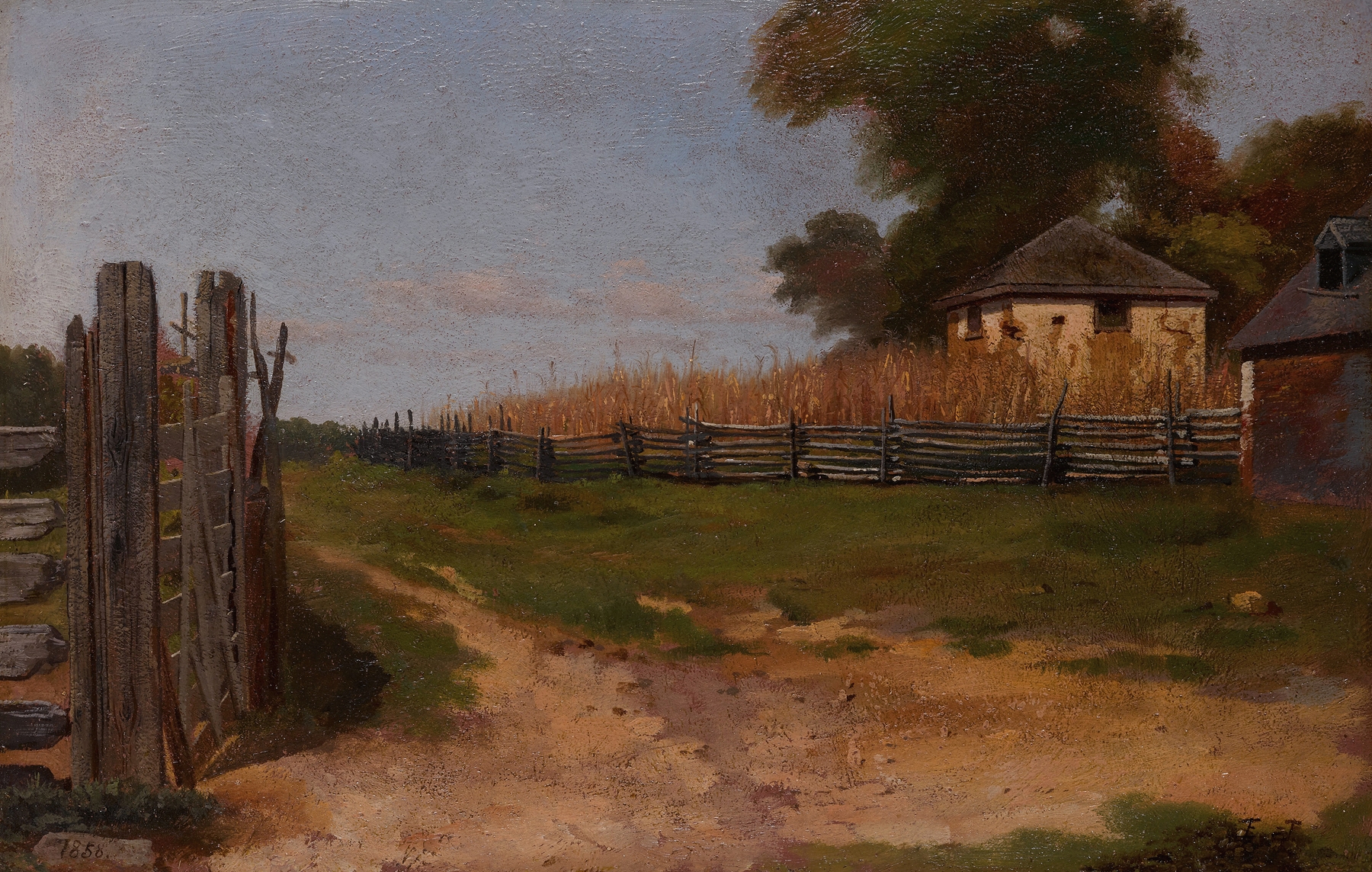 Mount Vernon in 1857, by Eastman Johnson, public domain