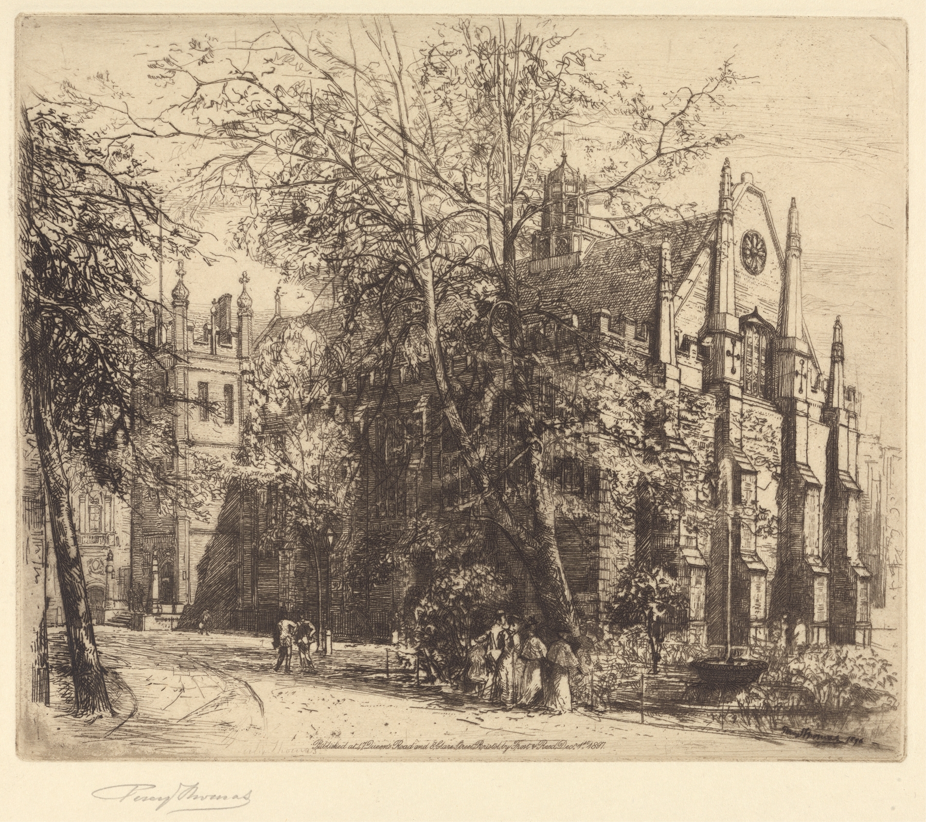 Victorian architecture in The Middle Temple Hall by Percy Thomas