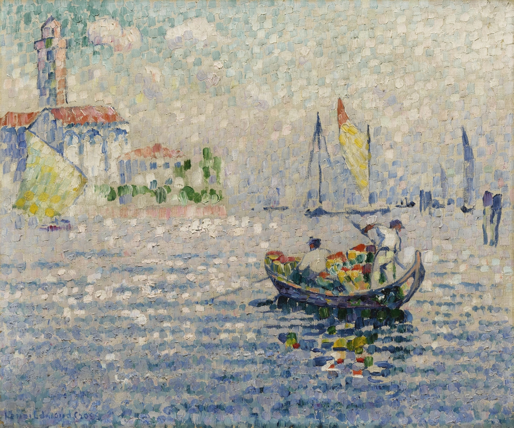 Murano, matin, by Henri-Edmond Cross, public domain