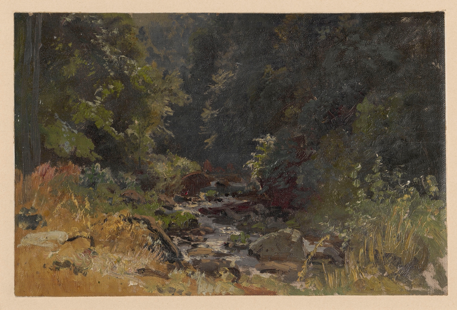 The Pełcznica Stream, by Adolf Dressler, public domain