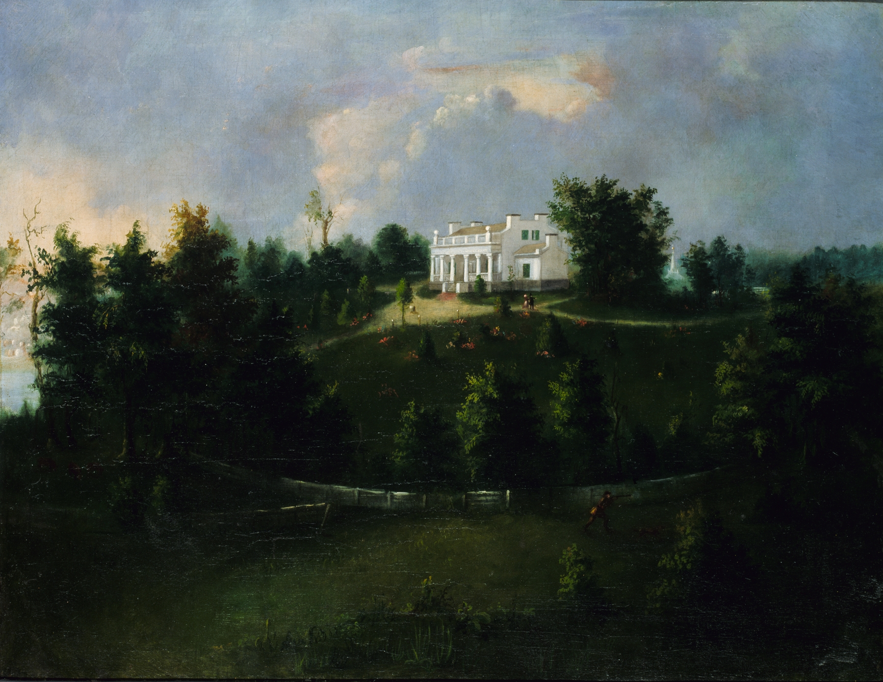 Mount Healthy, Ohio, by Robert S. Duncanson, public domain