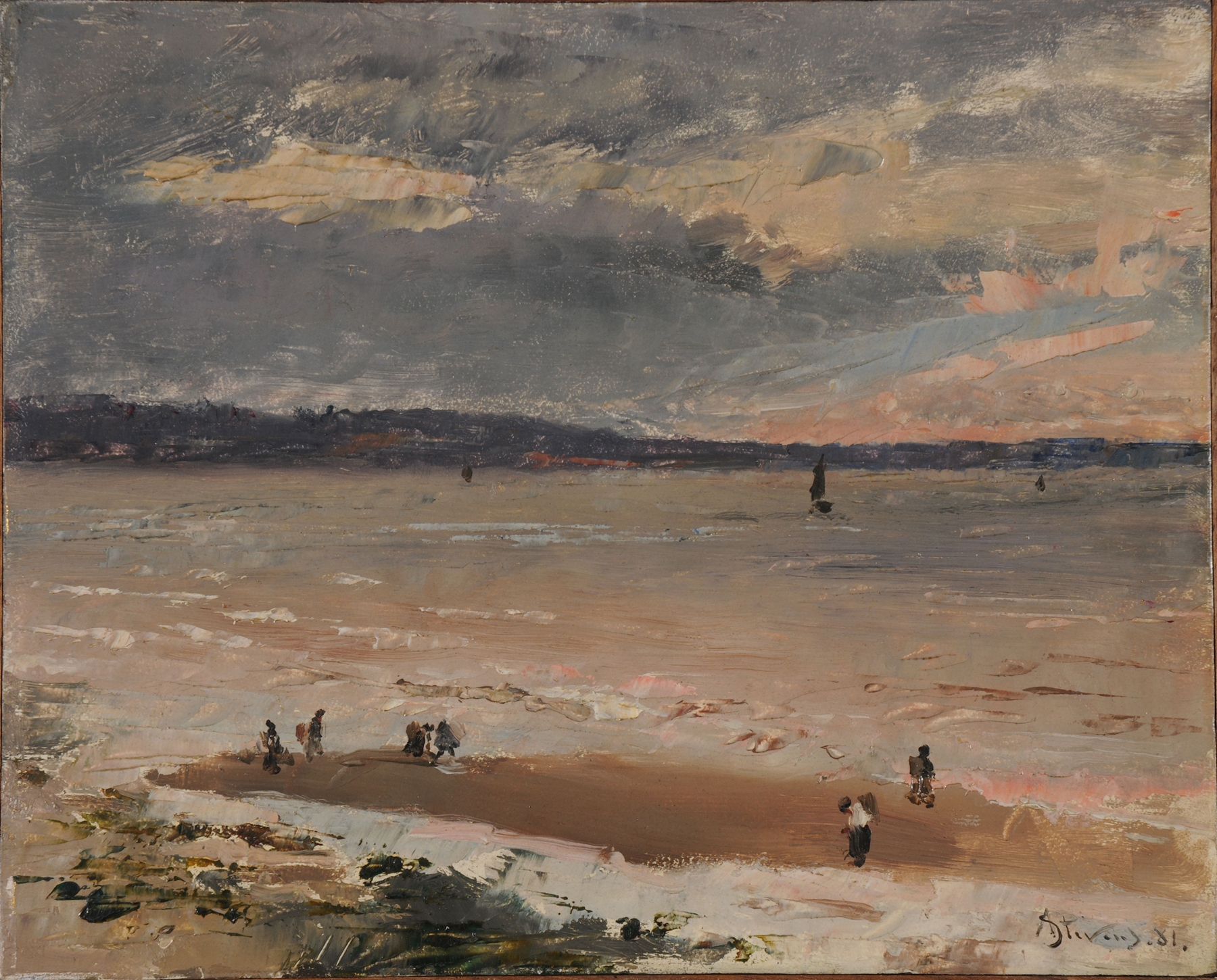 Marine – Le Havre, by Alfred Stevens, public domain