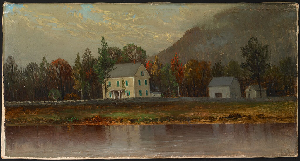 Landscape, by Ralph Albert Blakelock, public domain
