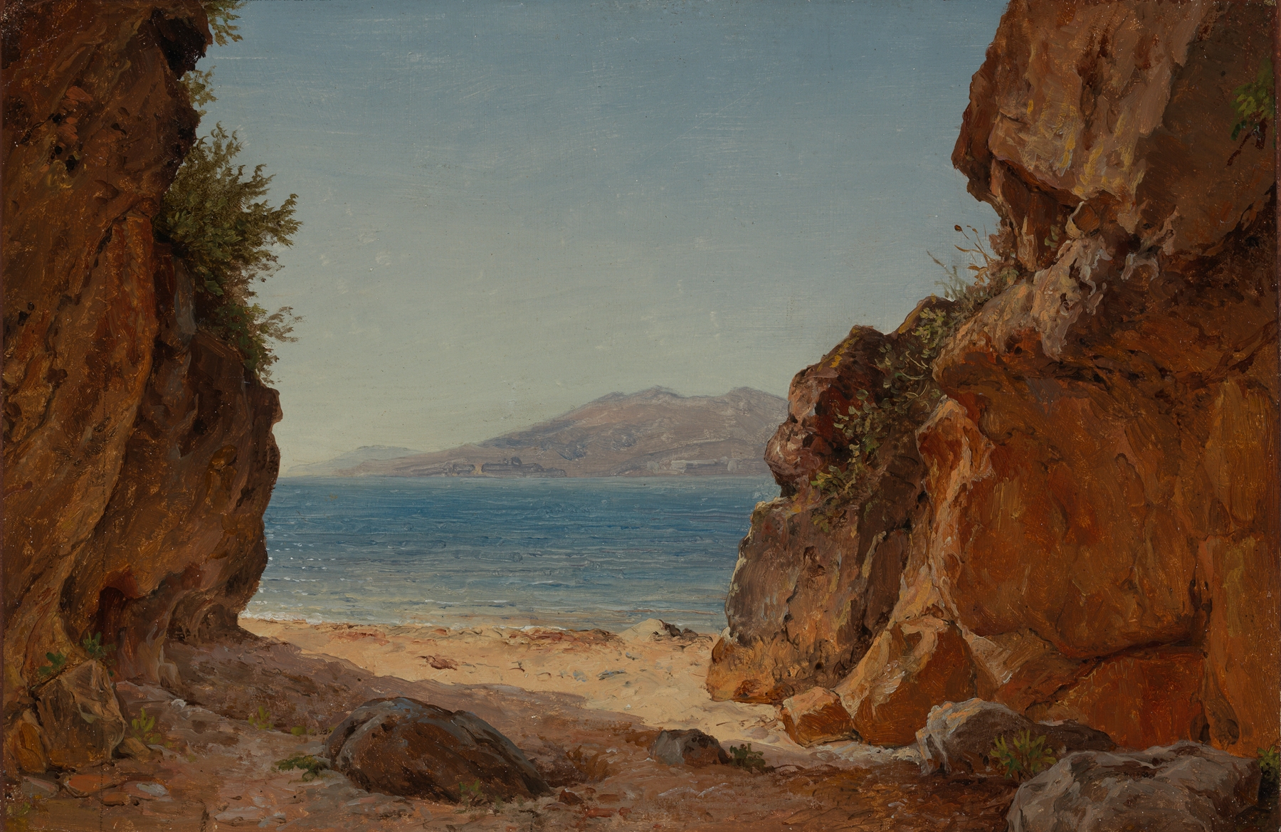 Am Golf von La Spezia, by Carl Morgenstern, public domain