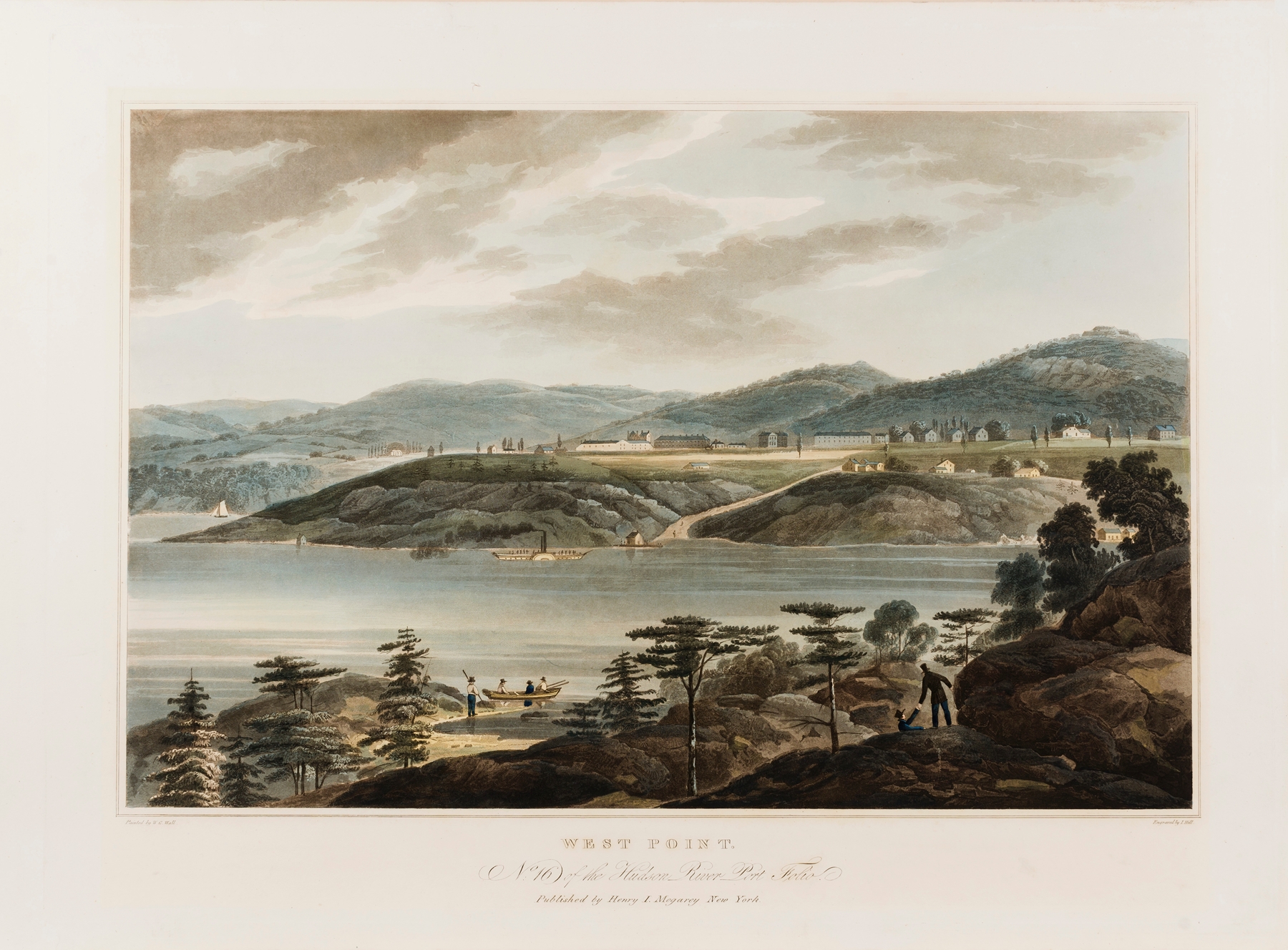 West Point, by William Guy Wall, public domain