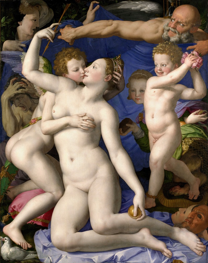 Agnolo Bronzino's 'Venus, Cupid, Folly and Time' explores complex themes of love and time.