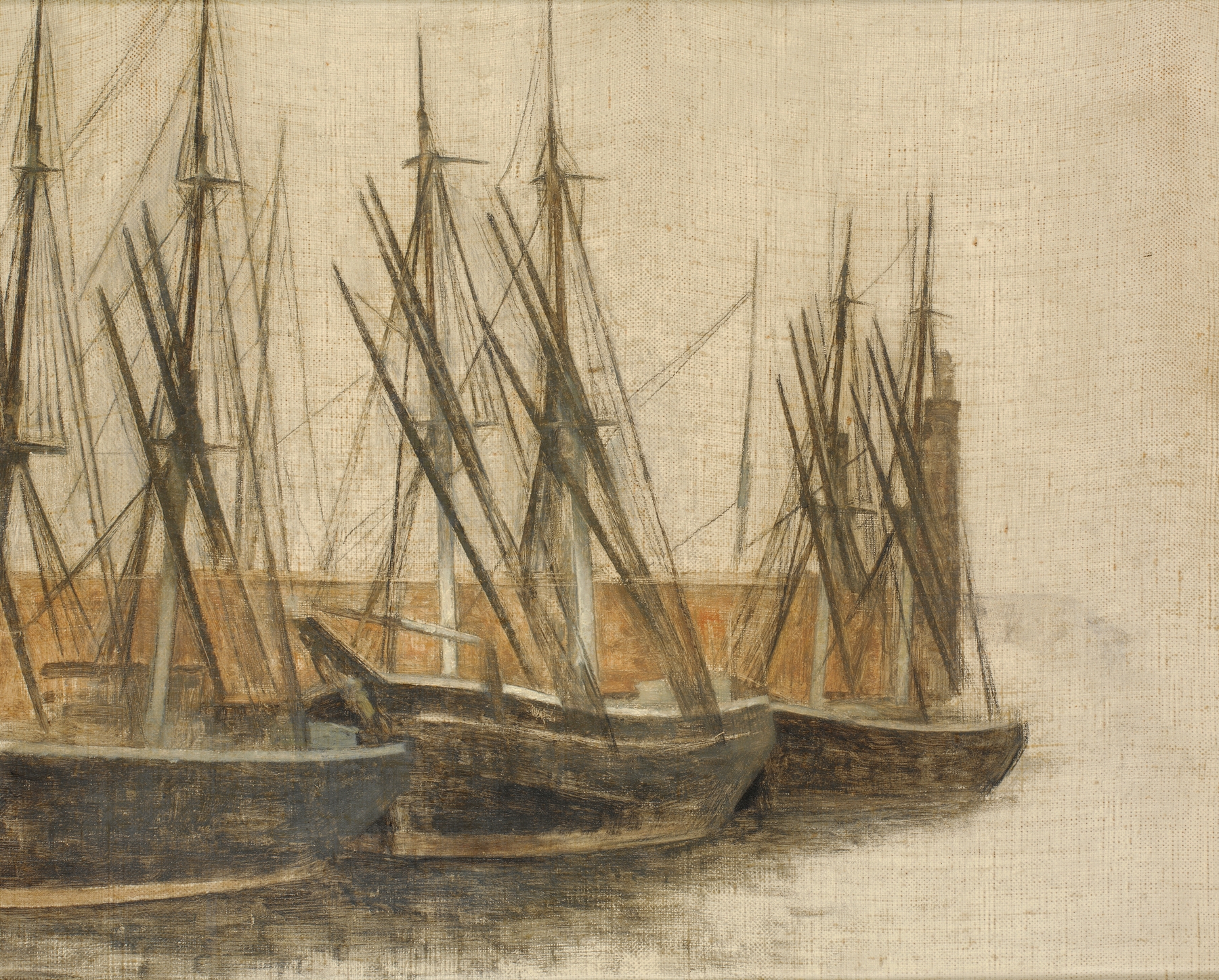 From Christianshavn’s Canal, Copenhagen, by Vilhelm Hammershøi, public domain