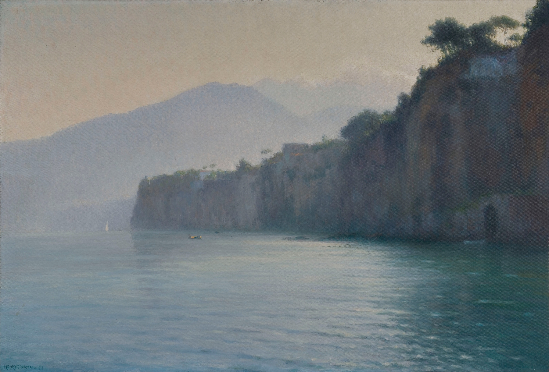 Sorrente, côte argentée, by Henry Brokman, public domain