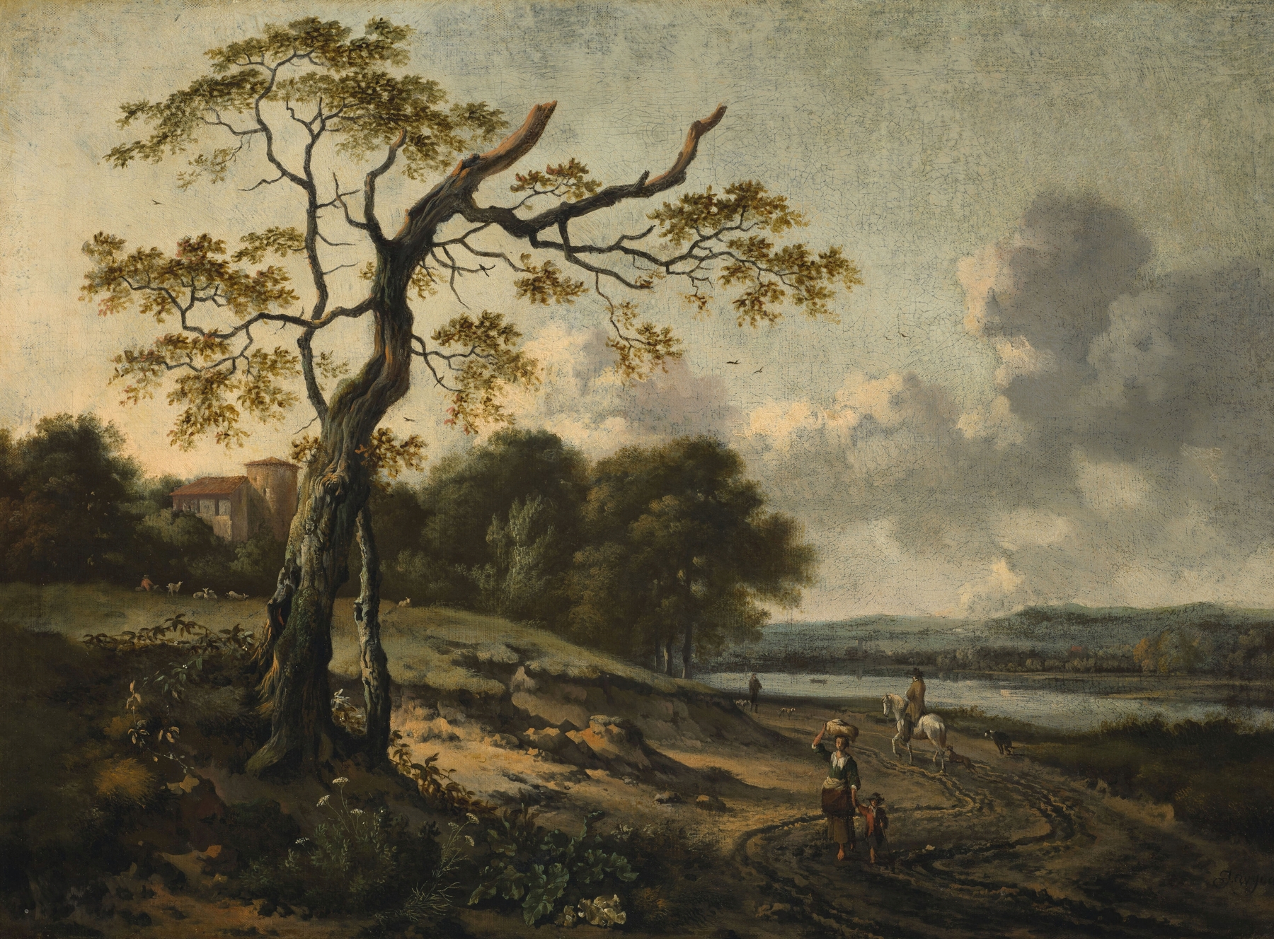 Landscape, by Jan Wijnants, public domain
