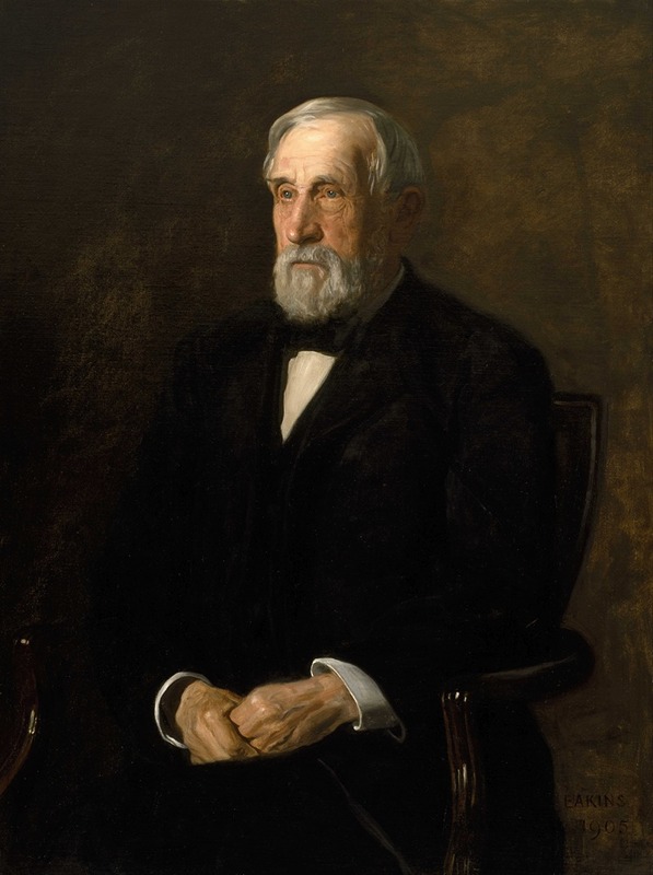 Portrait of John B. Gest by Thomas Eakins showcases a detailed representation of the subject.