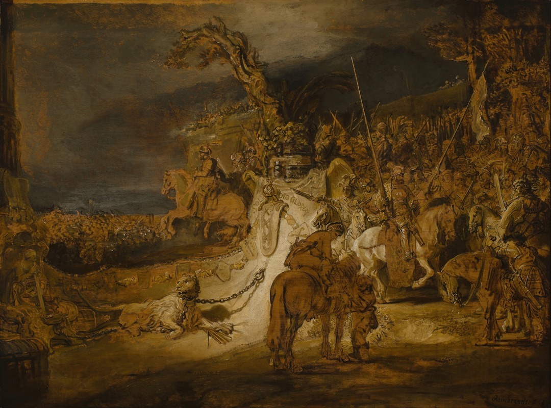 Rembrandt's 'The Concord of the State' explores themes of unity and governance.