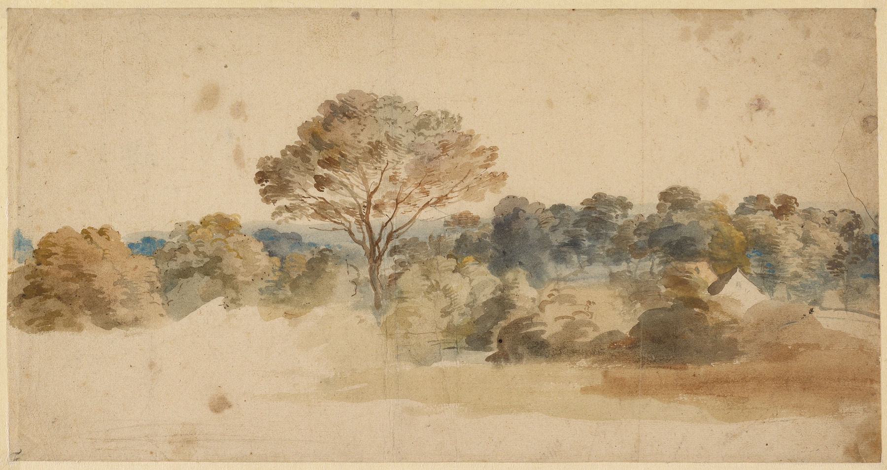 Landscape, by Anthony van Dyck, public domain